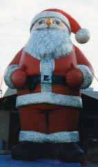 Santa inflatables